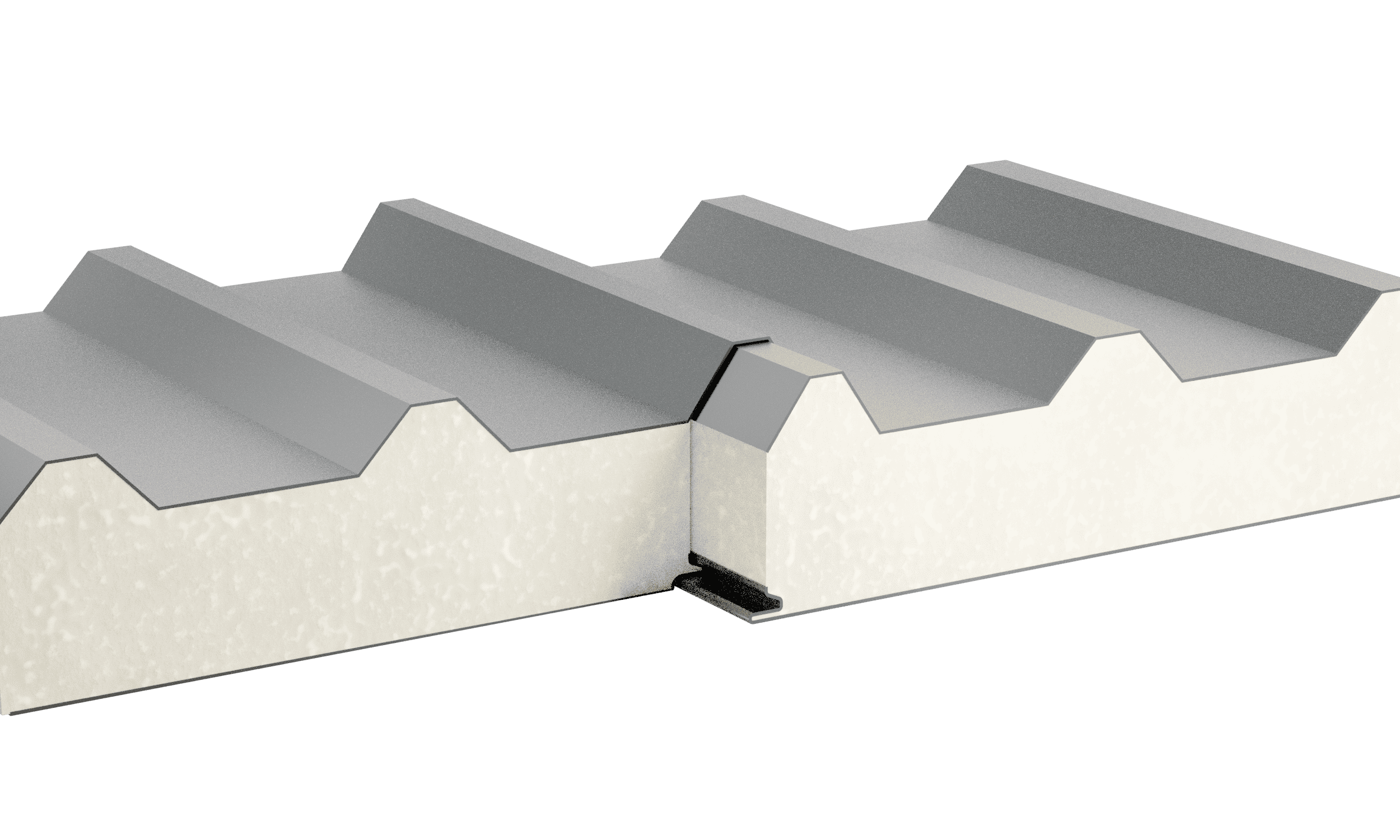 Трехслойная сэндвич-панель 200 мм кровельная ПЕНА